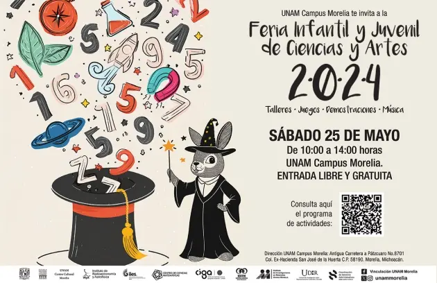 UNAM Campus Morelia invita a niños y adolescentes a sus actividades de ciencias en Pátzcuaro 